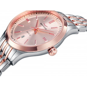 Reloj Sandoz cadena acero rosé - 81352-97