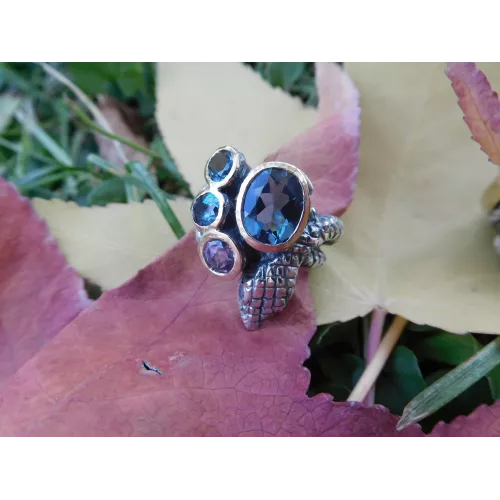 Anell G.Styliano plata or i topaç - ASP1628