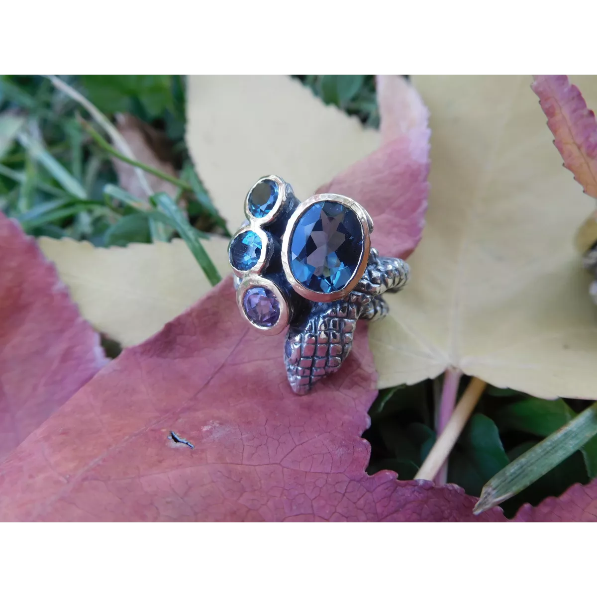 Anell G.Styliano plata or i topaç - ASP1628