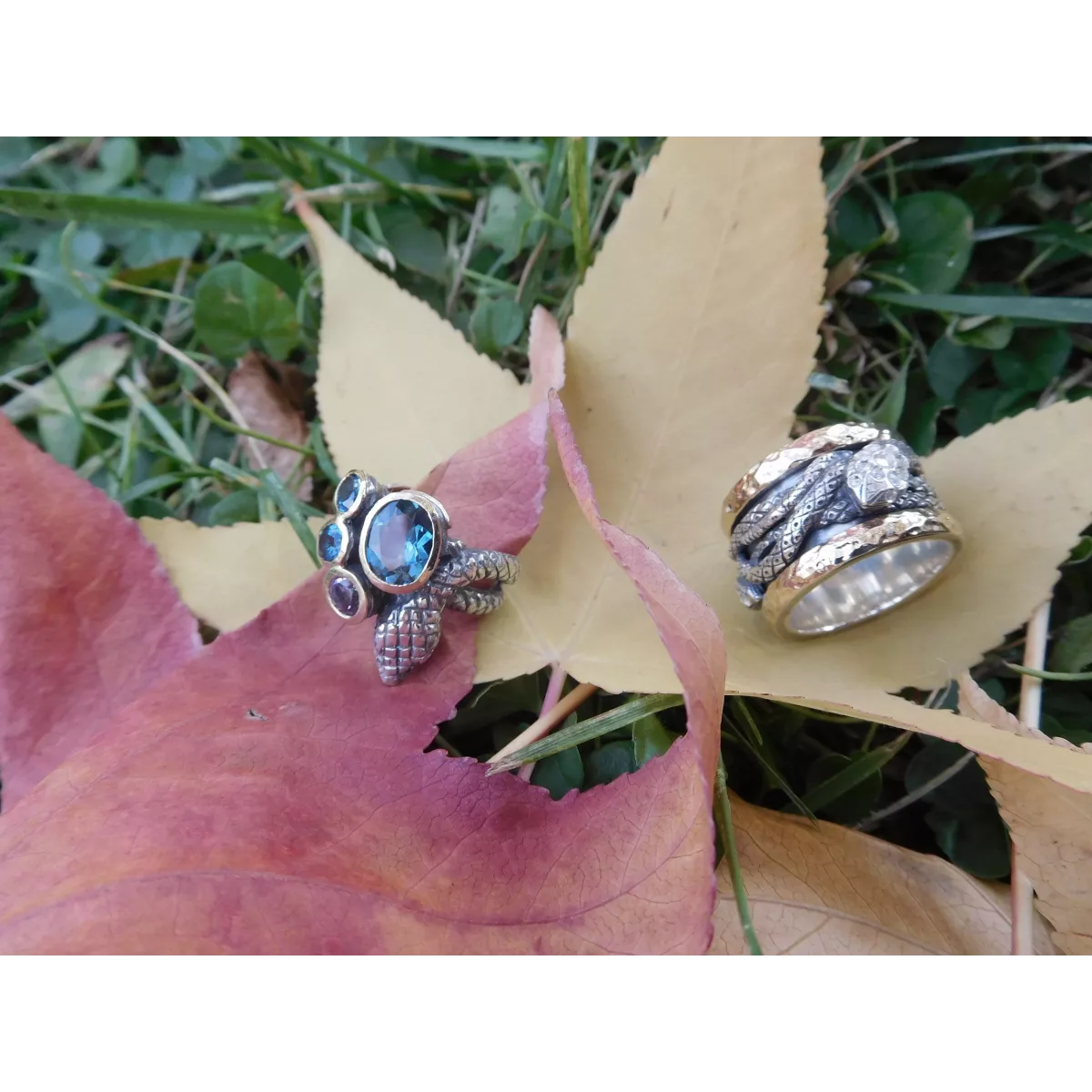 Anell G.Styliano plata or i topaç - ASP1628