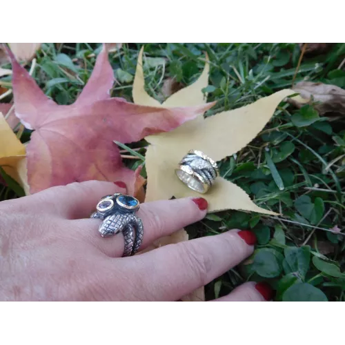 Anell G.Styliano plata or i topaç - ASP1628