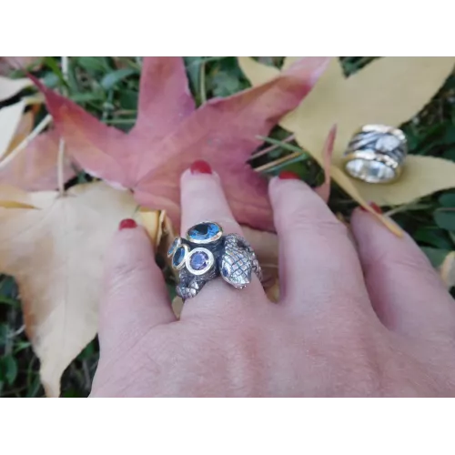 Anell G.Styliano plata or i topaç - ASP1628