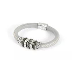 Pulsera La bruixeta piel y plata - BRU0778