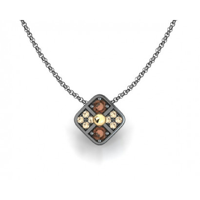 Penjoll Bohemme plata or zircon colors - 7CHO001P42