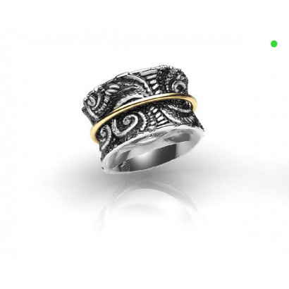 Anell Bohemme plata or - 7OCE005R