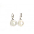 Pendientes oro blanco perla 11.5-12mm - P100/4032 Pendientes oro blanco perla 11.5-12mm - P100/4032
