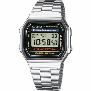 Rellotge Casio 36mm cadena acer - A168WA-1YES