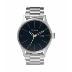 Reloj nixon sentry ss 42mm cadena acero - A3561981
