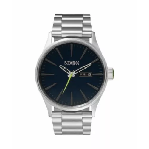 Reloj nixon sentry ss 42mm cadena acero - A3561981