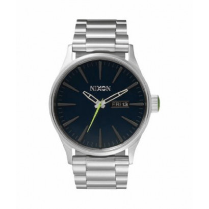 Reloj nixon sentry ss 42mm cadena acero - A3561981