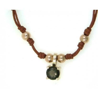 Penjoll plata xapada quars fume 7mm - 07MM