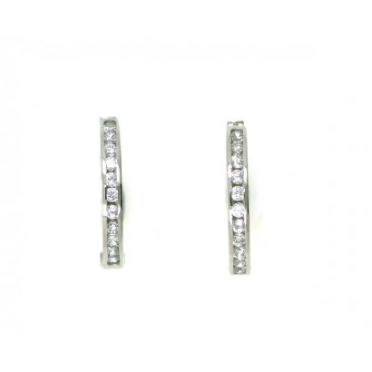 Arracades criolla or blanc zircon - M-660452B