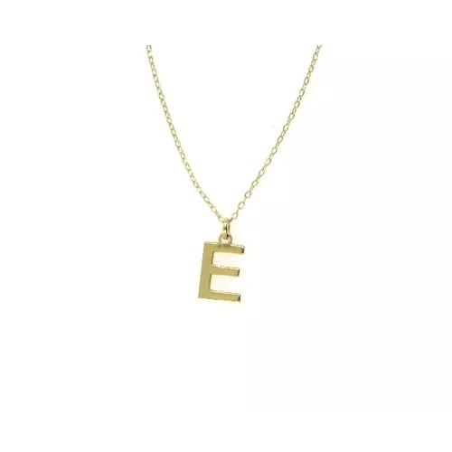 Penjoll or groc lletra E - BR2277-E-17
