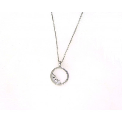 Penjoll or blanc 18klts i brillants - V-2760/CL