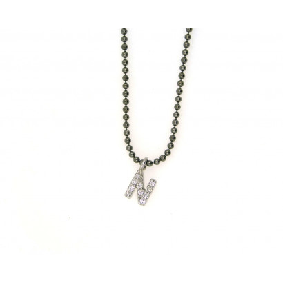 Colgante oro18k inicial brillante - 03-185993N