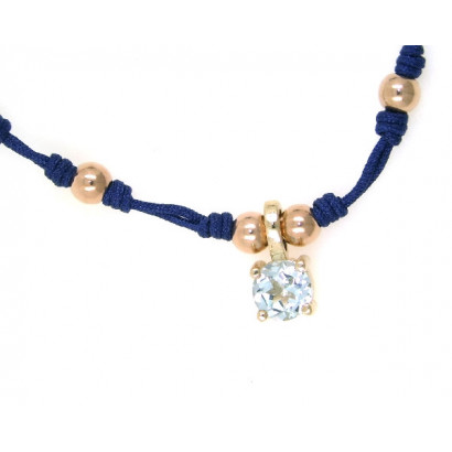 Penjoll plata xapada topaç blau 7mm - 07MM