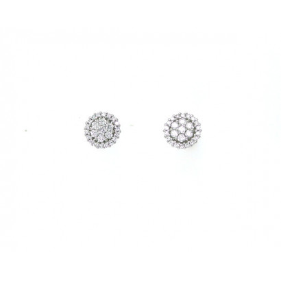 Arracades or blanc brillants 0,35k - 352922