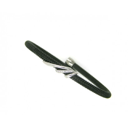 Polsera or blanc brillants 0,08k acer - V-3130/PU