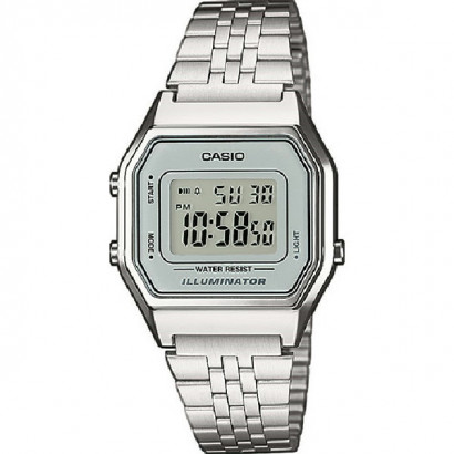 Reloj casio digital 29mm cadena acero  - LA680WEA-7EF