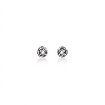 Arracades mini Sunfield plata zircon - PE062417
