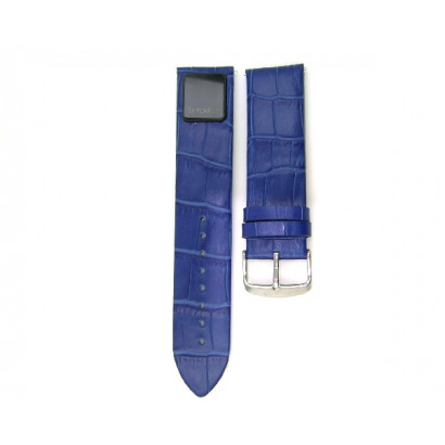 Correa tecnologica azul piel 22mm - BL22SCT17010