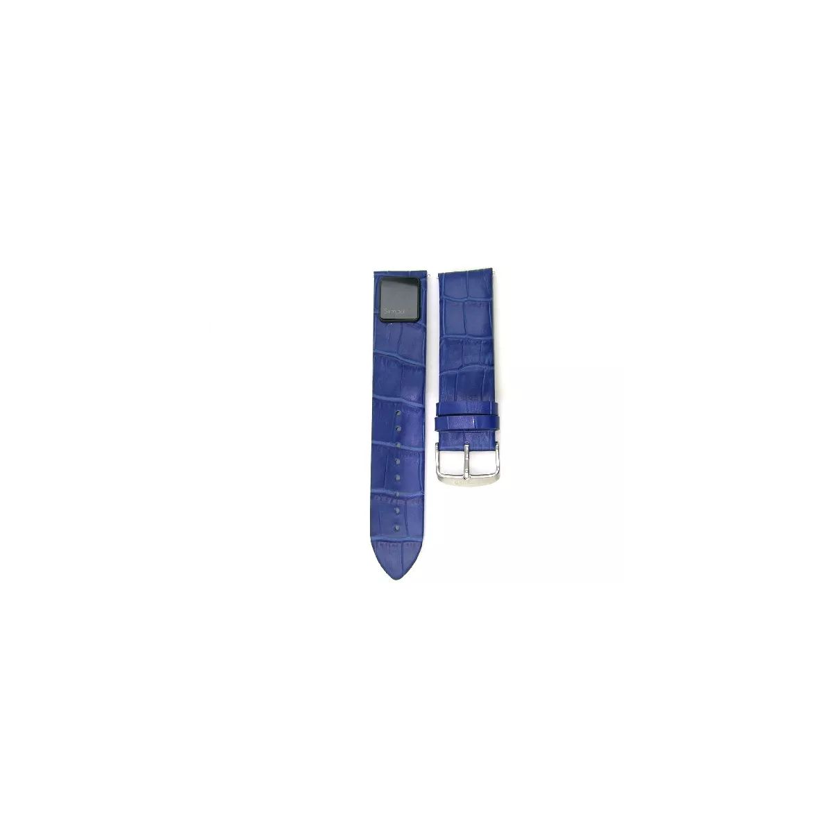 Correa tecnologica azul piel 22mm - BL22SCT17010