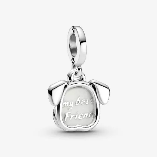 Charm Pandora plata gos my best friend - 799327C01