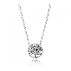 Collar Pandora plata zircon - 397780CZ