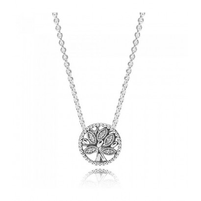 Collar Pandora plata circon  - 397780CZ