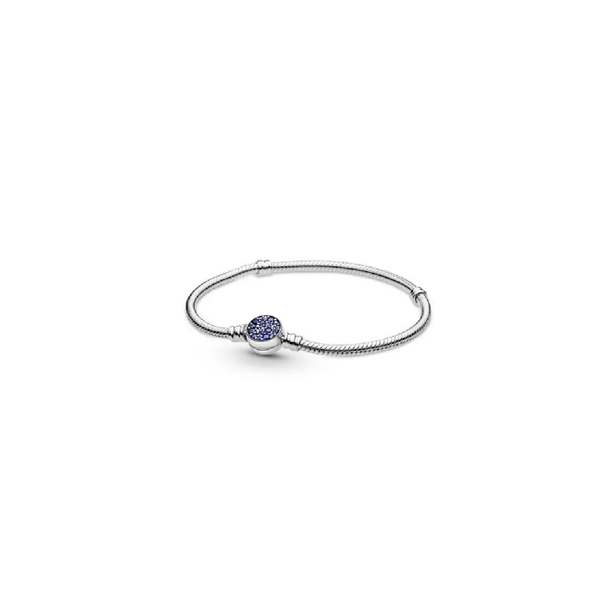 Pulsera Pandora plata circon azul - 599288C01-19