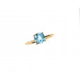 Anell or rosa 18klts topaç blau 1brill. - V-3212/S Anell or rosa 18klts topaç blau 1brill. - V-3212/S
