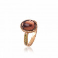 Anell Sunfield plata rose turmalina rosa - AN062464/2/26