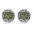 Pendientes Platadepalo plata circon - CE2B