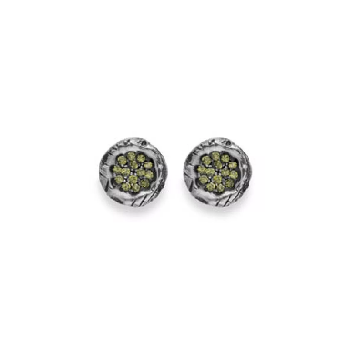 Pendientes Platadepalo plata circon - CE2B