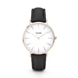 Rellotge cluse la boheme 38mm  gold corr.negra - CL18008