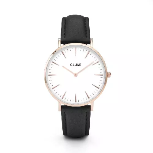 Rellotge cluse la boheme 38mm  gold corr.negra - CL18008