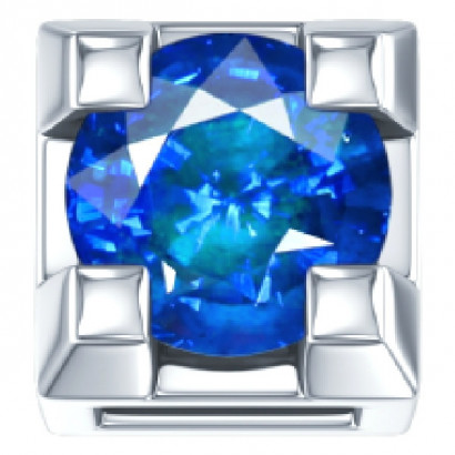 Elements oro blanco 18k zafiro azul - DCHZ3312