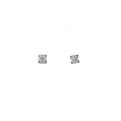 Arracades or blanc i brillants 0,35k - 285122