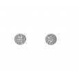 Arracades or blanc pave brillants 0,25k - E3572BW0 Arracades or blanc pave brillants 0,25k - E3572BW0