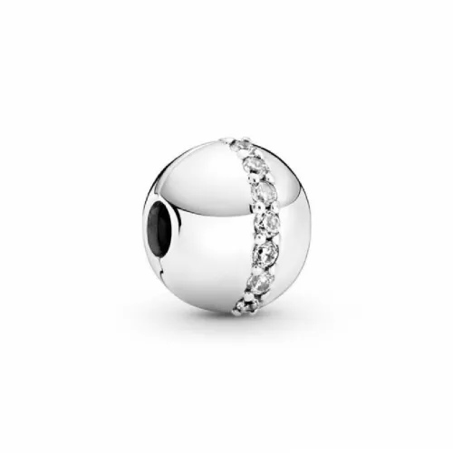 Clip Pandora plata zircon - 799403C01