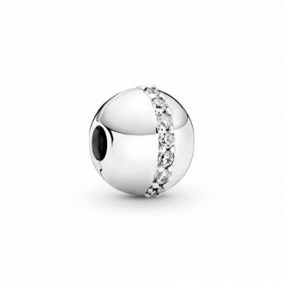 Clip Pandora plata zircon - 799403C01