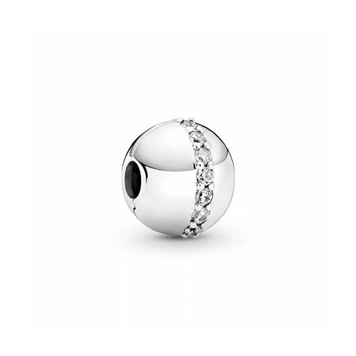 Clip Pandora plata zircon - 799403C01