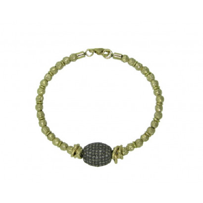 Polsera or groc brillants brown - PU-40946