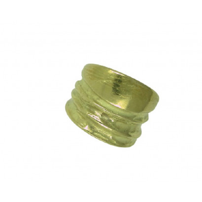Anillo oro amarillo rustic ample - S-3131