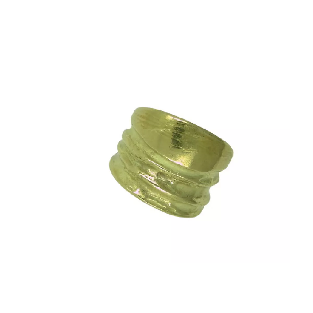 Anillo oro amarillo rustic ample - S-3131
