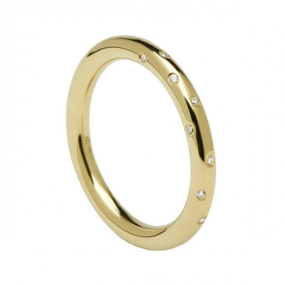 Anillo Pdpaola City play Satelite plata baño oro 18k - AN01-107