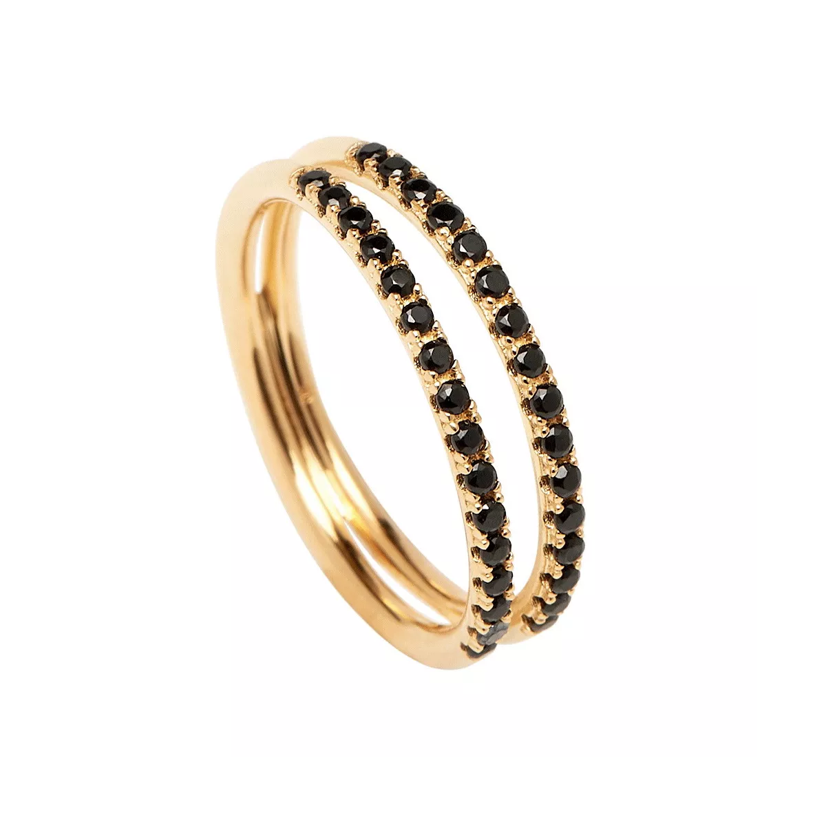 Anell Pdpaola Electra Nix plata bany or 18k - AN01-168