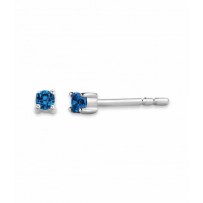 Arracades Tisento plata dark blue - 7834DB