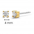 Arracades Ti sento plata zircon - 7836ZY Arracades Ti sento plata zircon - 7836ZY