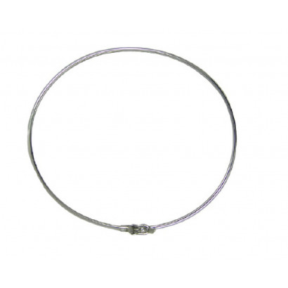 Polsera or blanc 18k 3.3g tub rodo 1.5mm